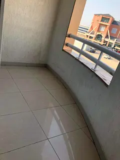 Partition with attached balcony