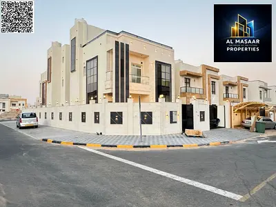 فيلا زاوية مع رووف مكيف مركزي السعر شامل رسوم التسجيل و التمليك. تملك حر