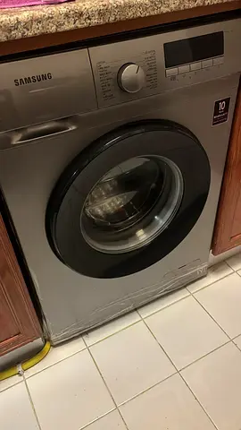 Samsung Front-Load Washing Machine (Silver)