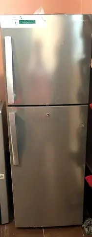 Silver Double Door Refrigerator