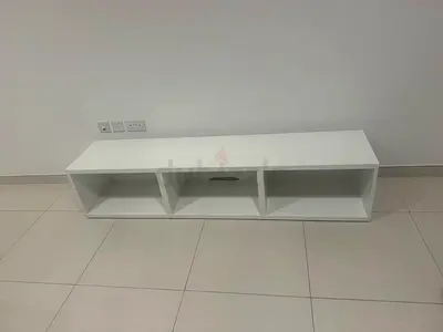 Modern White TV Stand