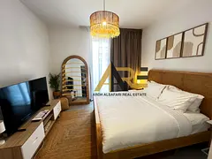 Luxurious furnished studio with balcony in tiraz