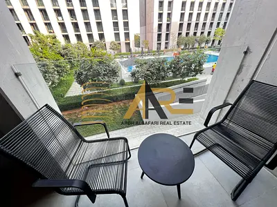 Luxurious furnished studio with balcony in tiraz