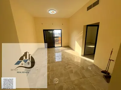 One bedroom and living room apartment for annual rent in Ajman, Al Aaliyah area.
