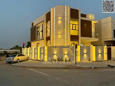 Luxury villa for sale in Al Helio 2 - Elegant design featuring 5 spacious bedrooms and ultra-luxurious finishes in a quiet and strategic location in A