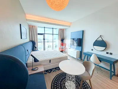 Negotiable | Fully Furnished Studio | Pool & Sea View | Vacant