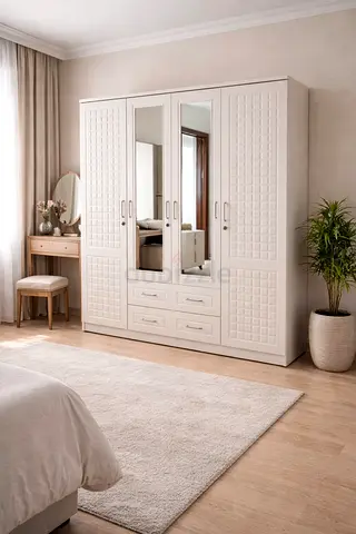 Spacious stylish 4door cabinet available