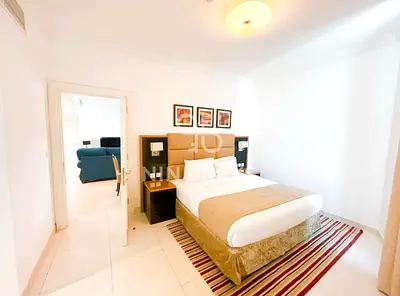 Furnished 1BR with Balcony | City Views | Capital Bay B