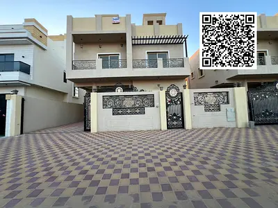من افخم الفلل بعجمان تتميز بتصميمها العصري وتشطيب سوبر ديلوكس، بالقرب من المسجد، تملك حر لجميع الجنسيات