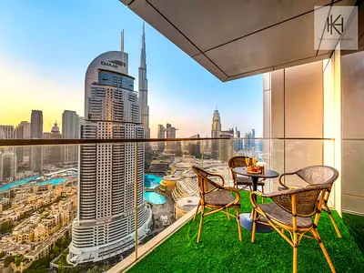 No Commission ! Free Bills !Kensington 4BR Burj Khalifa & Dubai Mall Access