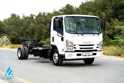 2025 Isuzu NQR Bare Chassis | GCC Specs | 350 KM |7 Ton | Brand New Condition