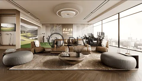 Pool View | Lavish 1 Bed | Higher Floor | Unique Design