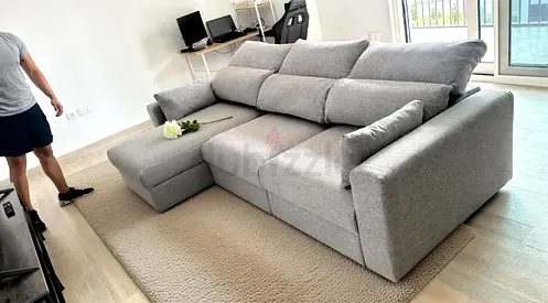 Ikea eskilstuna L shape sofa bed