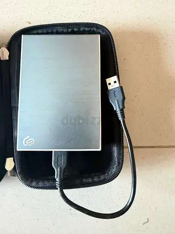 Seagate External Hard Drive with Case