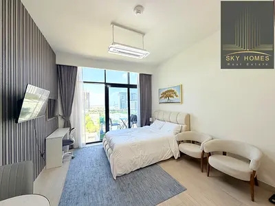 BRAND NEW | FREE CHILLER | FULLY FURNISHED | LAGOON VIEW | STUDIO APARTMENT IN JUST 55K | 4 CHEQUES