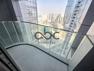 غرفتين نوم + غرفة خادمة | اطلاله جزئية علي البحر | طابق مرتفع