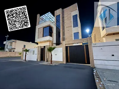 فيلا (سكة) (بمسبح) للبيع بعجمان| منطقة الحليو2|4 غرف ومجلس و3 صاله وغرفة خادمة ورووف| تملك حر|السعر شامل رسوم التسجيل والماء والكهرباء والمكيف المركزى