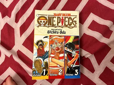 One Piece Manga 1,2,3