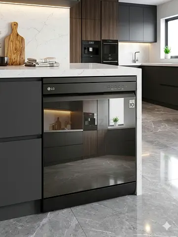 LG QuadWash Steam Dishwasher, 14 Place Settings, EasyRack™ Plus, Inverter Direct Drive, ThinQ model