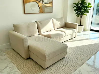 Ikea vimle L shape sofa bed with mattress