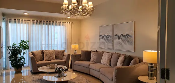 Elegant Living Room Seating and Decor