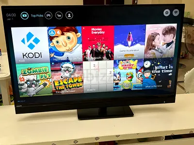 Philips LED TV 40 + remote + stand + chromecast
