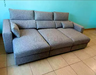 Ikea eskilstuna L shape sofa under storage