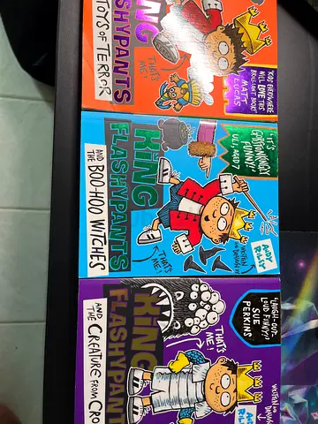 Three King Flashypants childrens books (set)