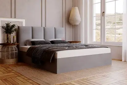 Brand New Queen size bed storage bed with medical mattress good quality Queen bed