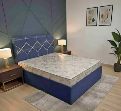 Stylish Brand new Queen size bed including medical mattress Queen bed storage bed good Quality
