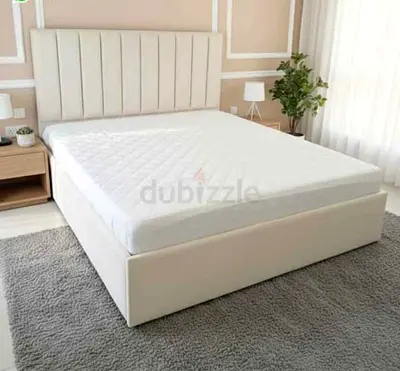 Comfortable Brand new Queen size bed with medical mattress good Quality Queen bed storage bed