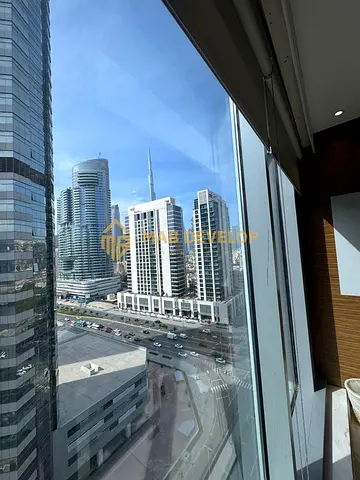 Fitted Office | Burj Khalifa View | High Floor