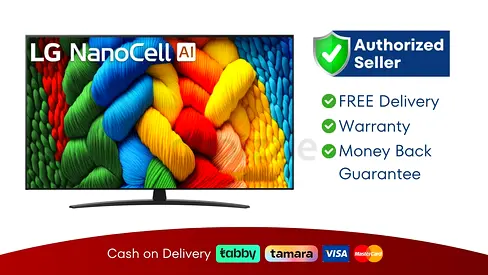 LG 75 inch TV NanoCell Smart 4K - Brand New | 1 Year Warranty | FREE Delivery