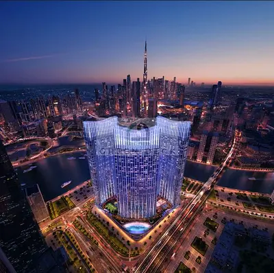 Furnished 1BR Apartment | Binghatti Skyrise Tower B | Burj & Canal Skyline Views