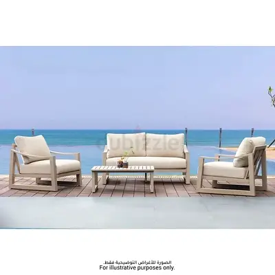 Ace Beige Cuba Outdoors Set