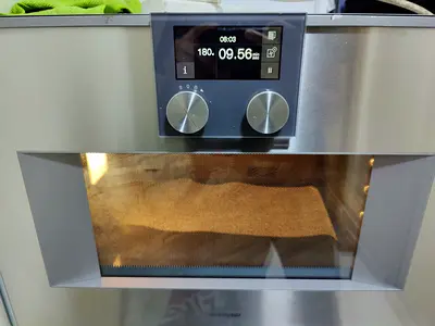 Gaggenau BM450110 built-in combi microwave oven stainless oven/microwave – working condition