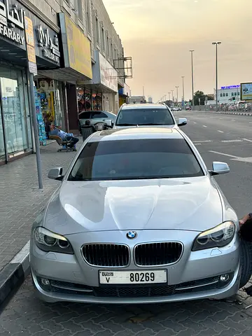 Urgent for sale BMW 5-Series 520i 2013 - GCC Specs - Excellent Condition. Just buy and drive