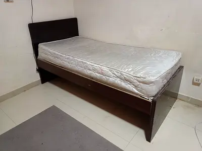 Single Bed Frame with Mattress