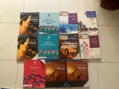 IGCSE 2026 TEXTBOOK BUNDLE - 12 BOOKS (CHEM 4TH ED / BIO 3RD ED)