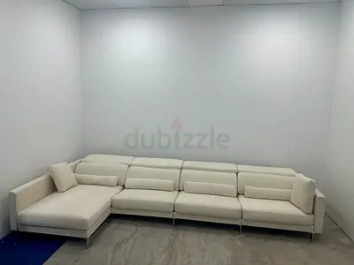 Still brand new Italy brand lshape sofa