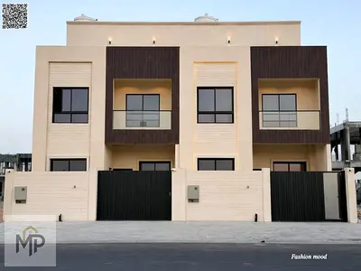 Townhouse for sale at ajman| al helio 2 area| 4 master rooms,majlis,hall, maid room, roof | freehold| 0 registration fees.