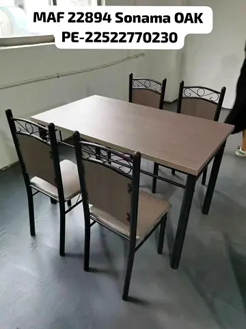 Brand New Dining Table Set with Four Chairs