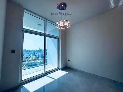 شقة بغرفة نوم واحدة | Skyz by Danube | شرفة | إطلالة على الأفق والأوتودروم