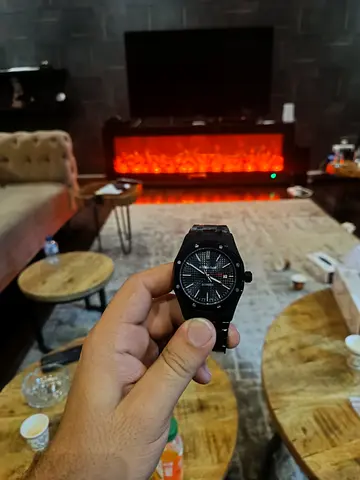 Men watch