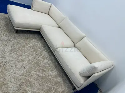 Still brand new cratebarrel lshape sofa