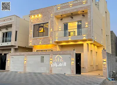 فيلا فاخرة في **الياسمين – عجمان** جاهزة للسكن الفوري بتشطيبات راقية ومساحات واسعة. ✅ **تمليك حر لجميع الجنسيات** | للتواصل وحجز موعد: **محمد مرزوق –