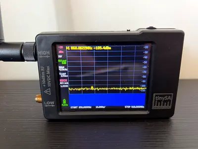 TinySA Spectrum Analyzer