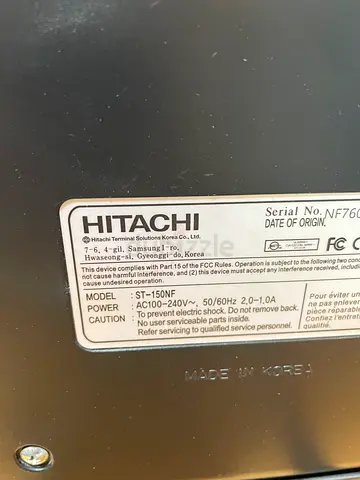 Hitachi ST-150NF/NV
