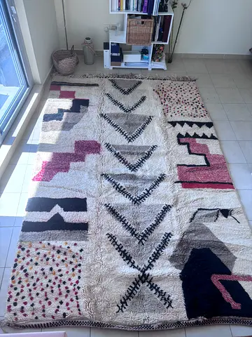 Authentic Handmade Moroccan Berber Rug — 2m x 3m | Unused