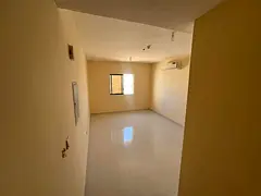 One bedroom and living room for annual rent in Al Jurf 3, Ajman. 2 bathrooms with a large balcony. 3